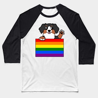 Love is Love Puppy - Bernese v2 Baseball T-Shirt